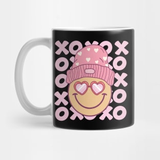 Smile Face Smiley XOXO Valentines Day Mug